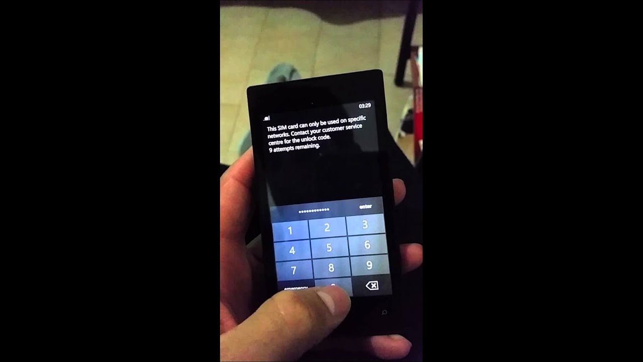 How To Unlock Country Code Of Nokia Lumia 520 Free